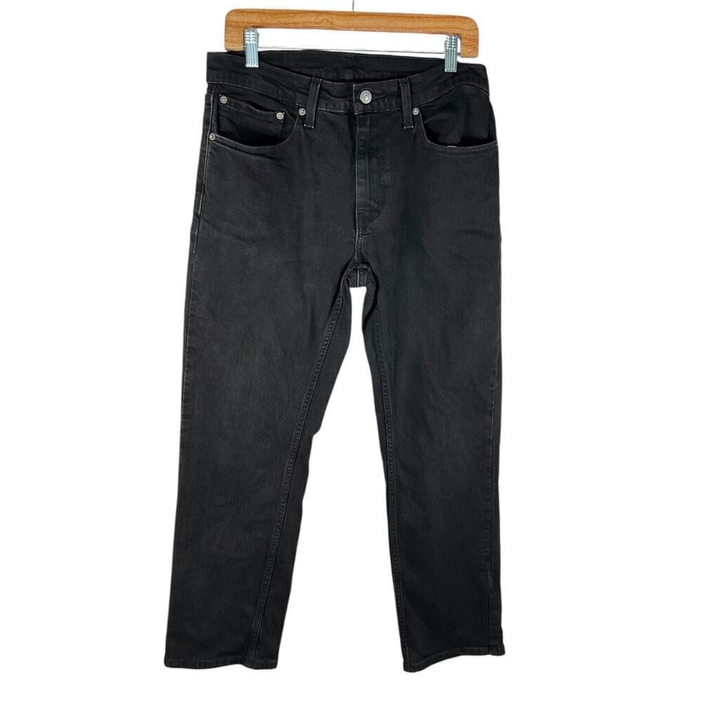 Levi's 559 W33 X L30 Mens Black Used Straight Leg Jeans Casual Work Wear